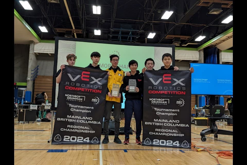 Richmond Robotics Team Crowned Provincial Champions, Heading to Worlds